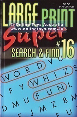 Large Print Super Search and Find #16