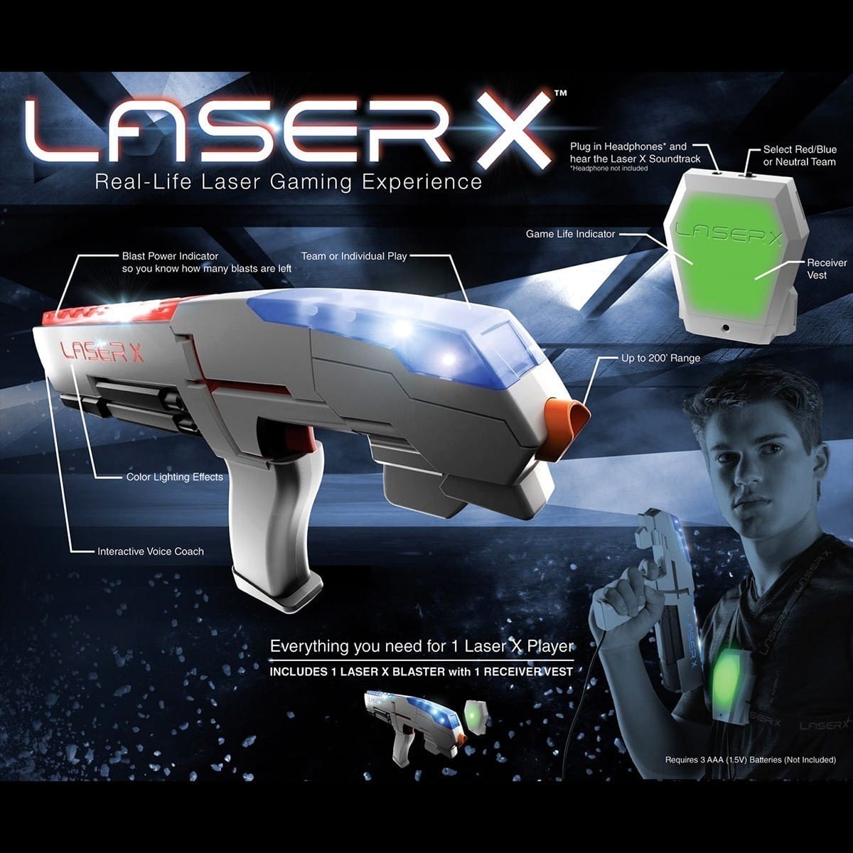 Laser X - Single Player Pack