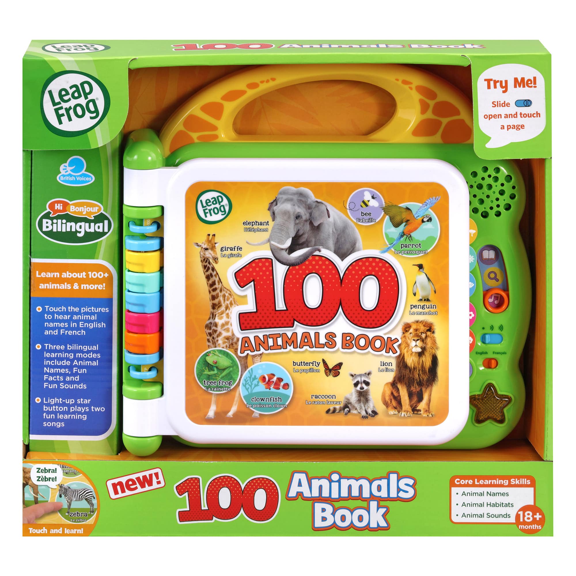 LeapFrog - 100 Animals Book