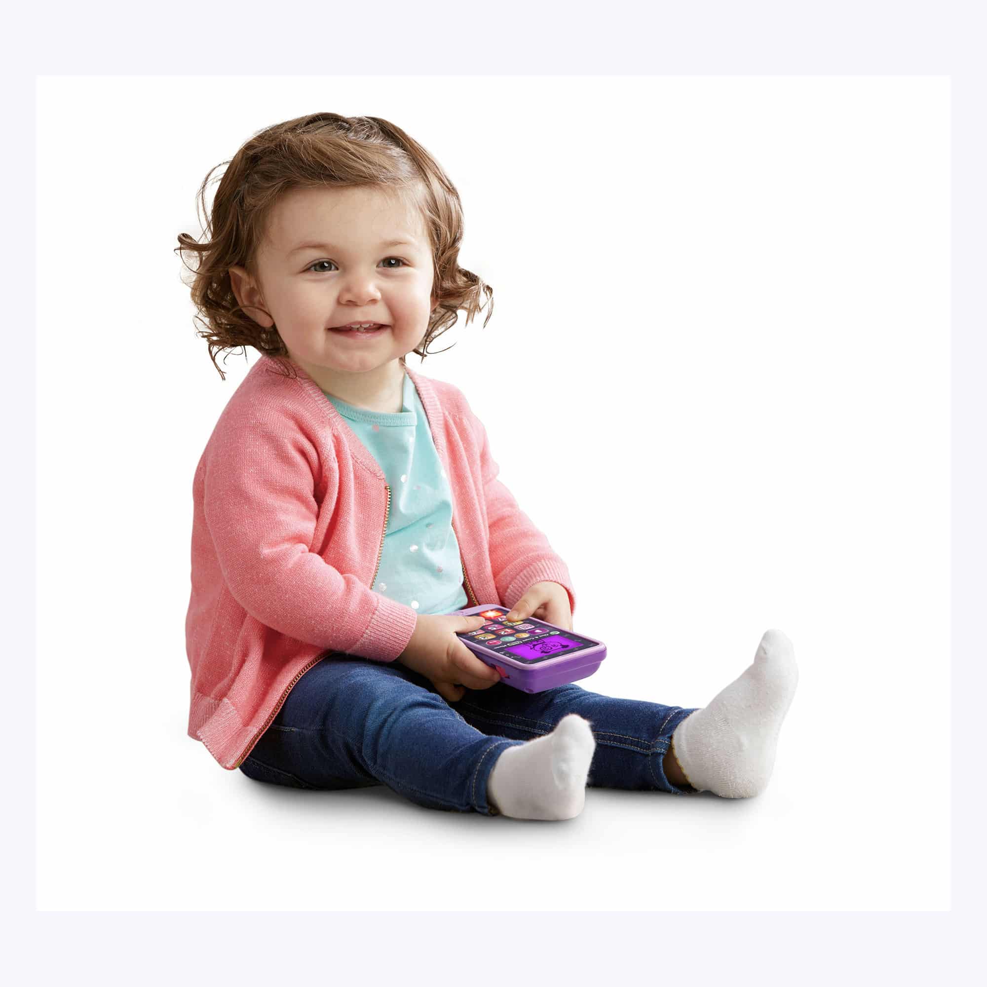 LeapFrog - Chat & Count Smart Phone - Violet