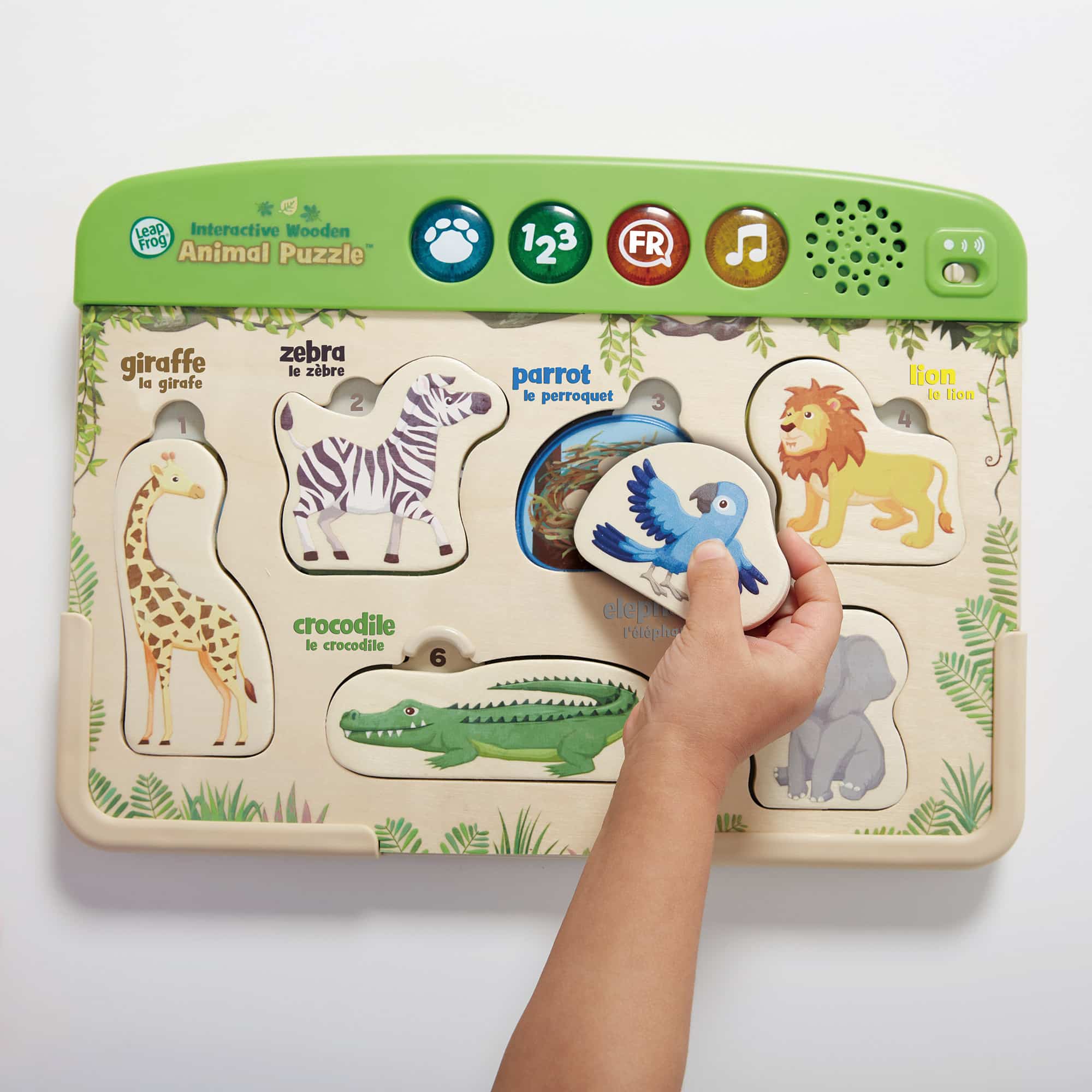 LeapFrog - Interactive Wooden Animal Puzzle