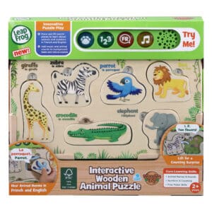 LeapFrog - Interactive Wooden Animal Puzzle