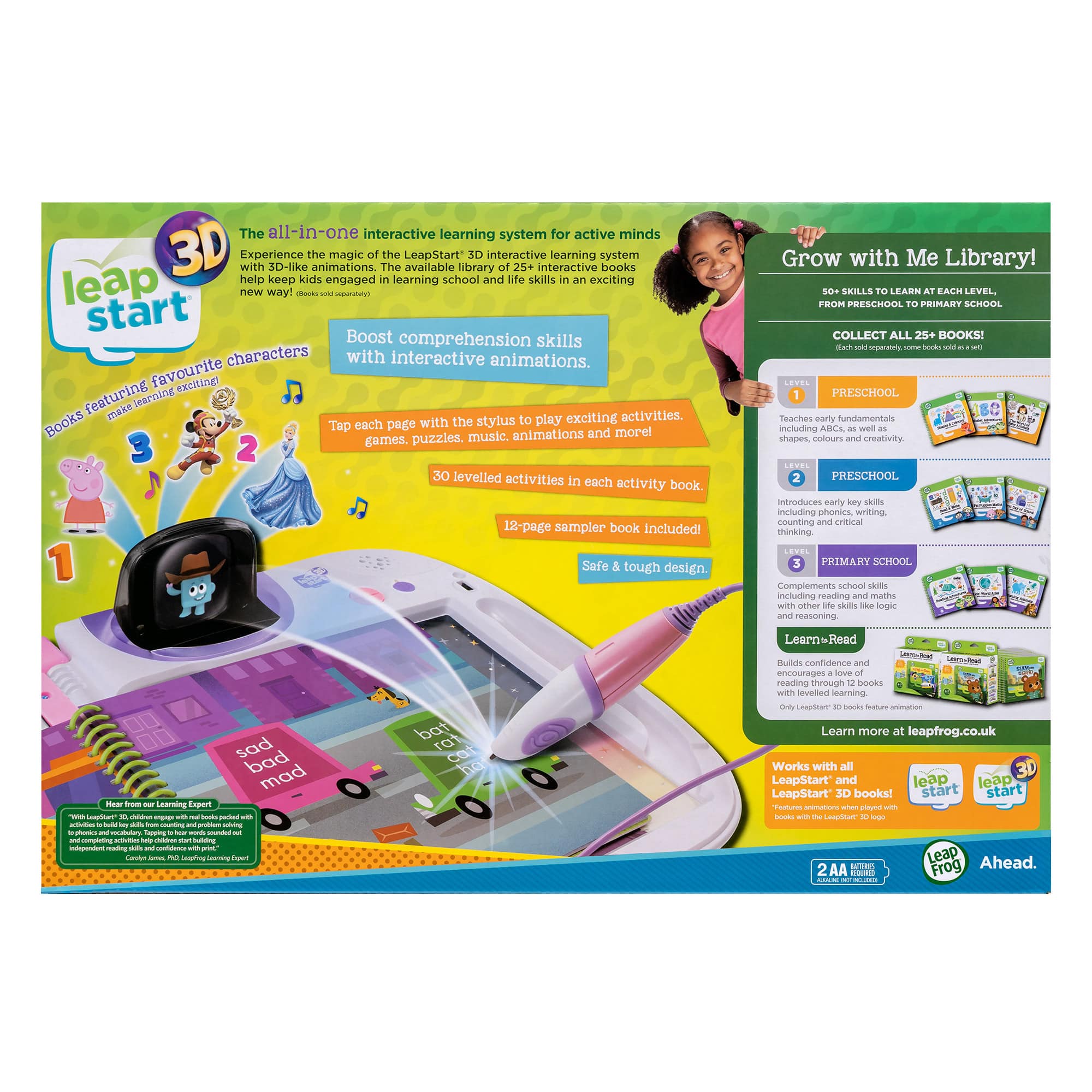 LeapFrog - LeapStart 3D Interactive Learning System - Green