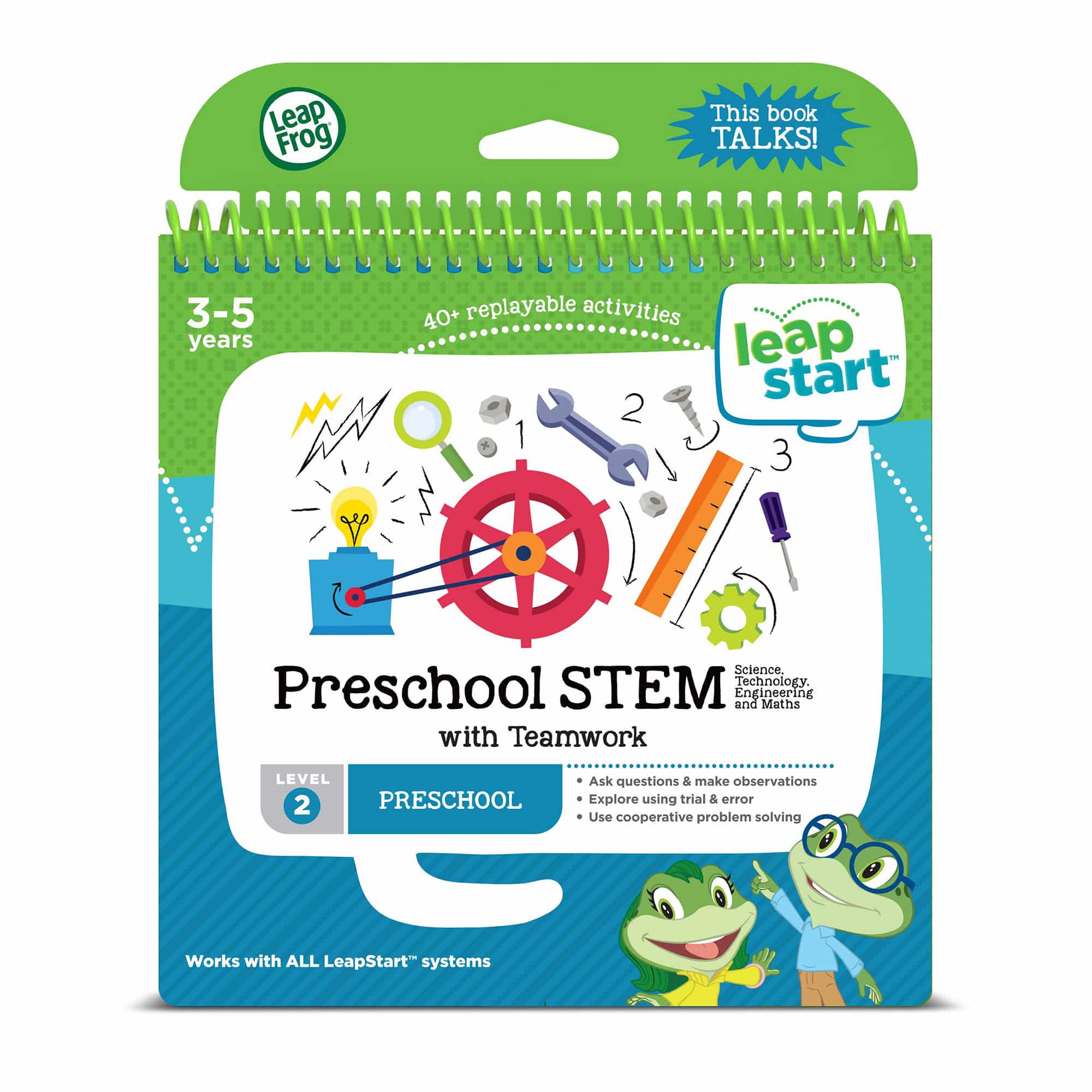 LeapFrog - LeapStart - Preschool STEM with Teamwork Activity Book