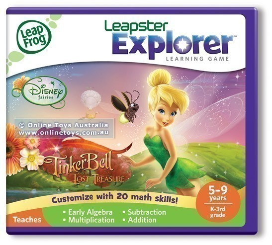 LeapFrog - Leapster Explorer - Disney Fairies Learning Game