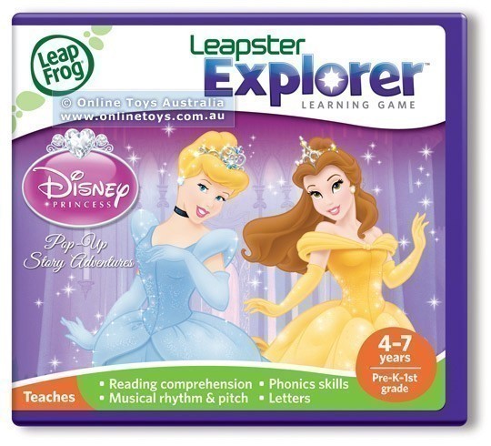 LeapFrog - Leapster Explorer - Disney Princesses - Pop-Up Story Adventures