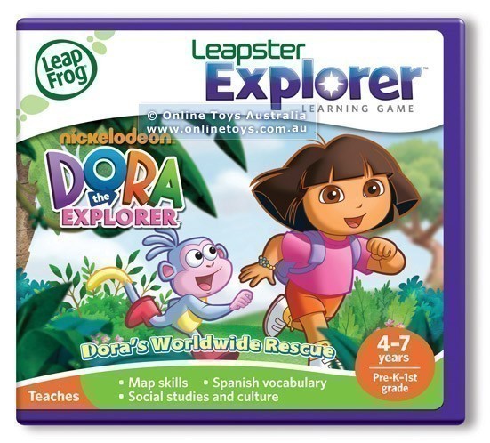LeapFrog - Leapster Explorer - Dora the Explorer Learning Game