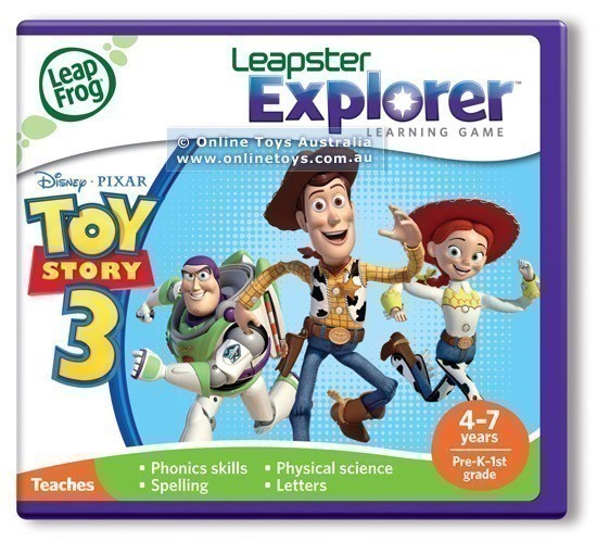 LeapFrog - Leapster Explorer - Toy Story 3 Learning Game