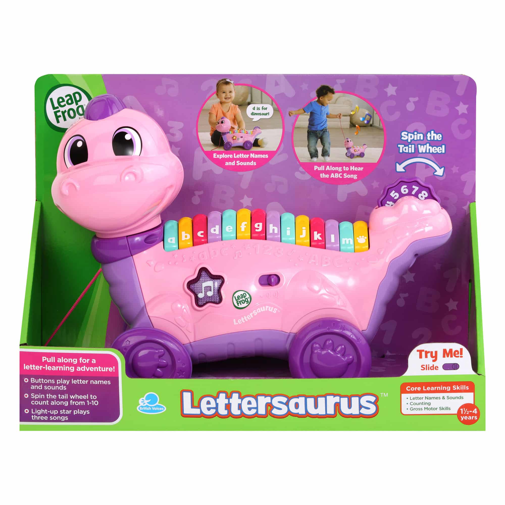 LeapFrog - Lettersaurus - Pink