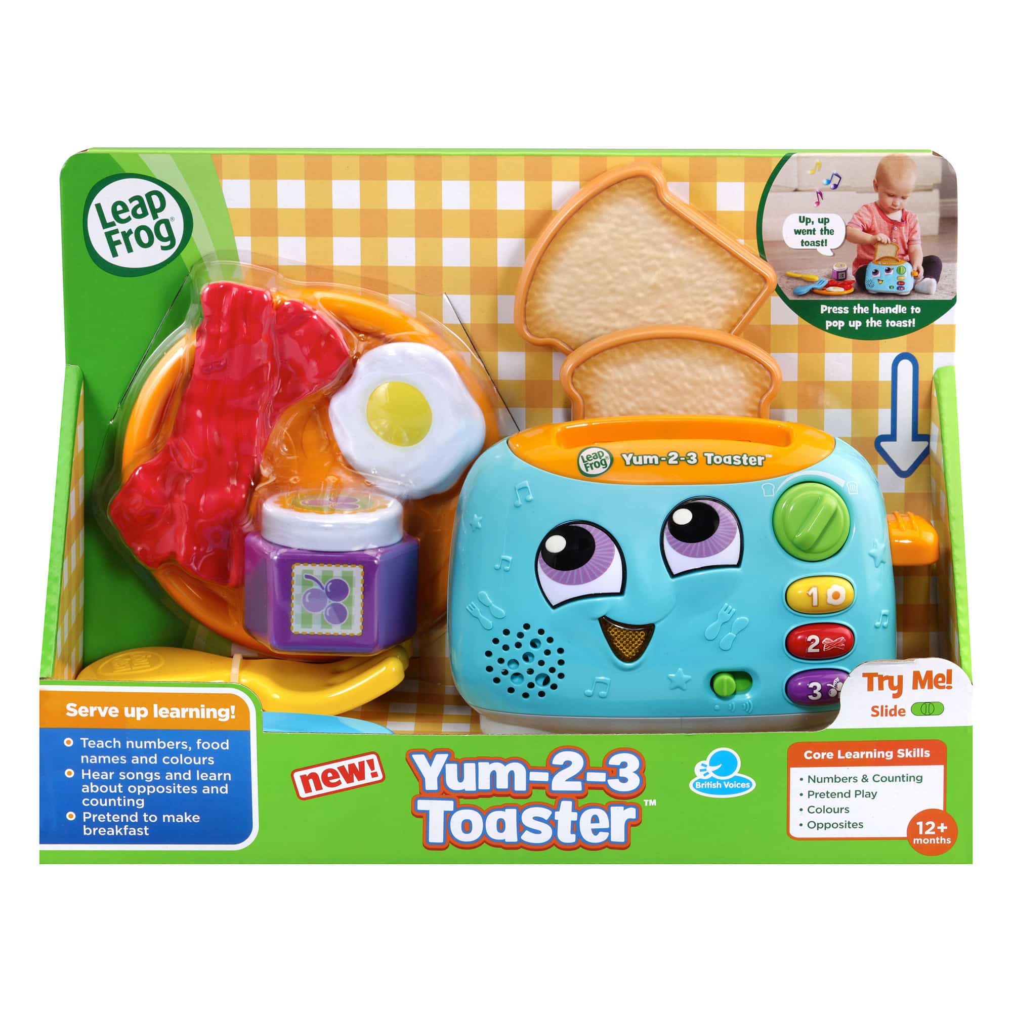 LeapFrog - Yum-2-3 Toaster