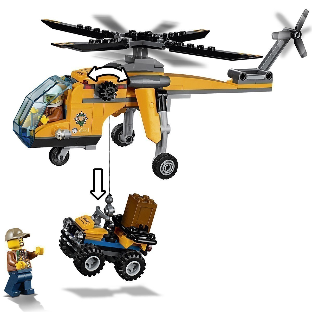 LEGO® City - 60158 Jungle Cargo Helicopter