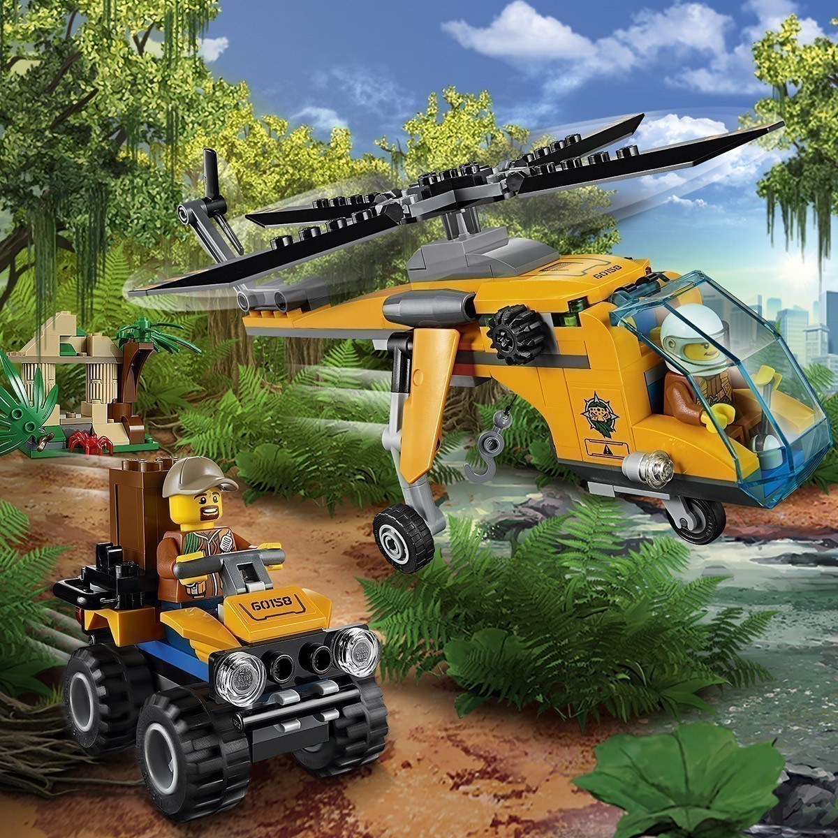 LEGO® City - 60158 Jungle Cargo Helicopter