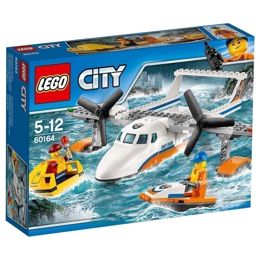 LEGO City 60164 - Sea Rescue Plane