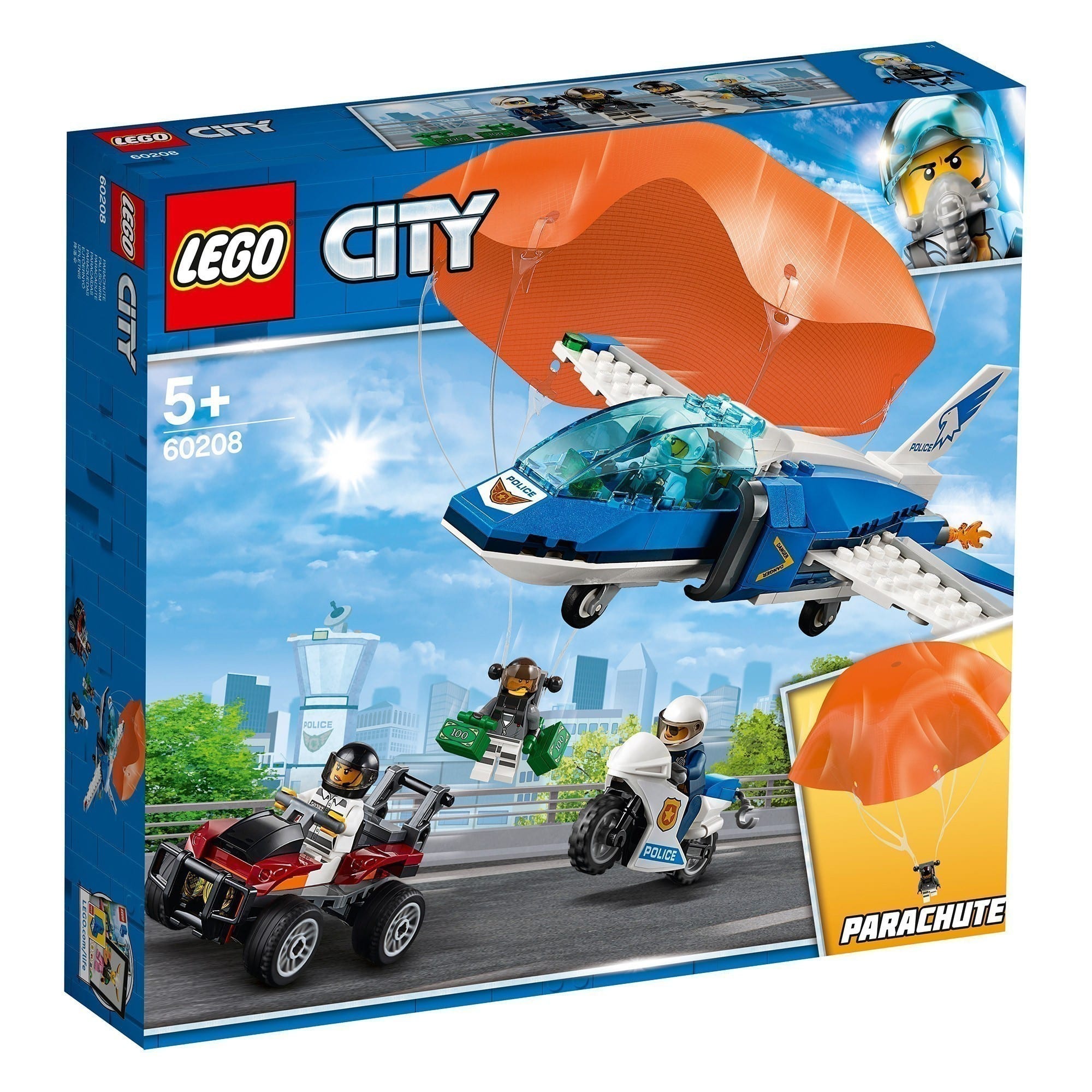 LEGO® City - 60208 Sky Police Parachute Arrest
