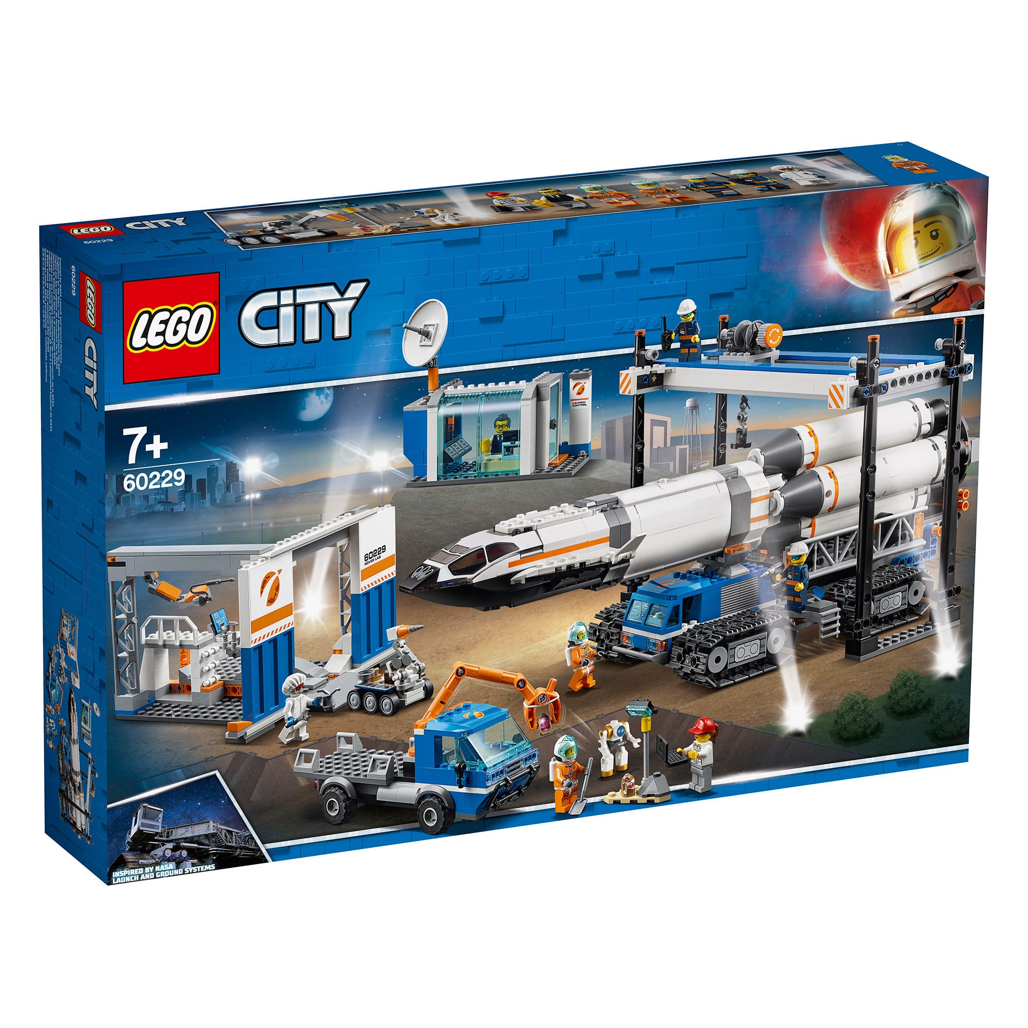 LEGO City - 60229 Rocket Assembly & Transport