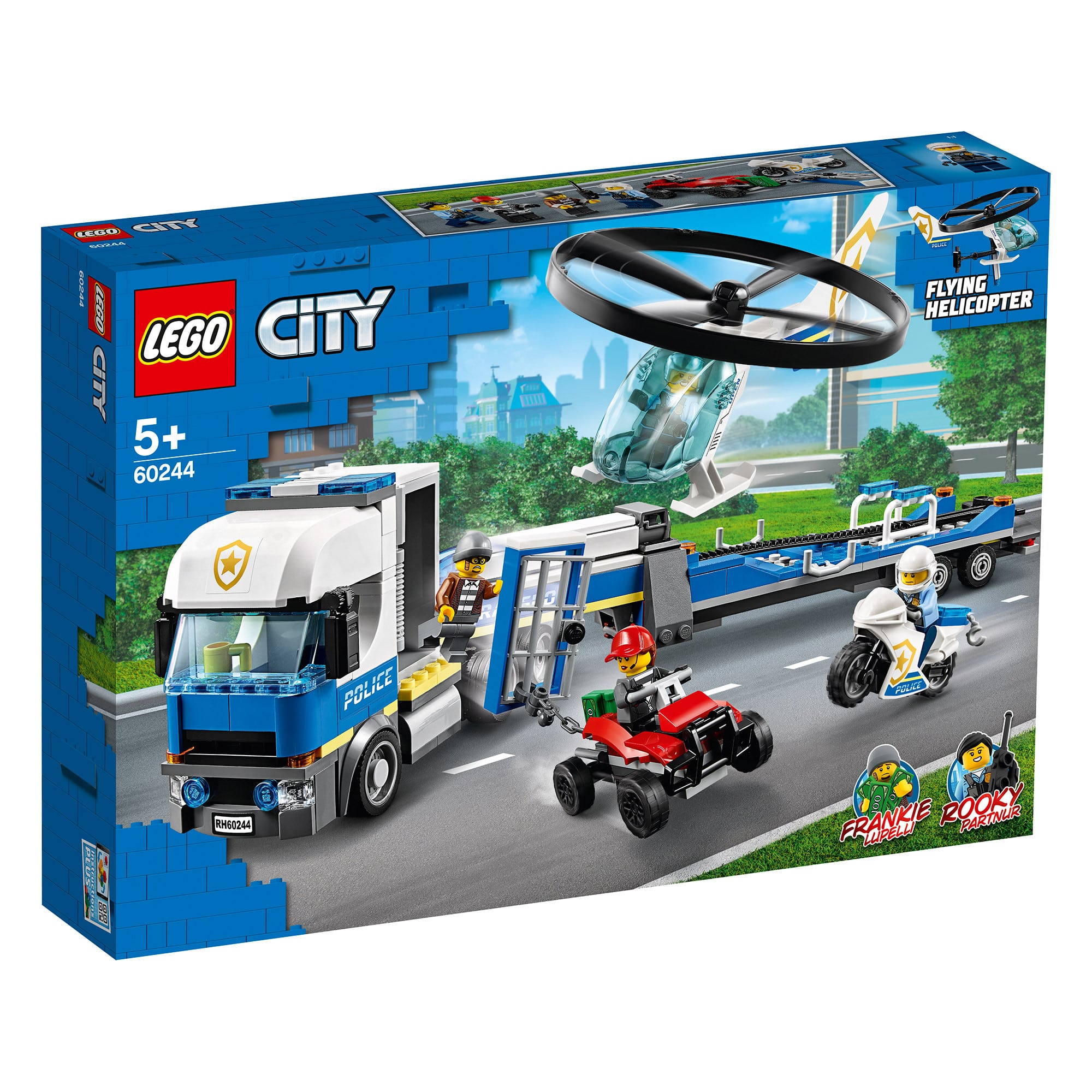 LEGO City - Police - 60244 Police Helicopter Transport