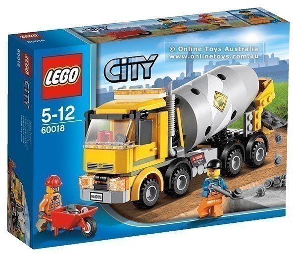 LEGO® City - Transport - 60018 Cement Mixer