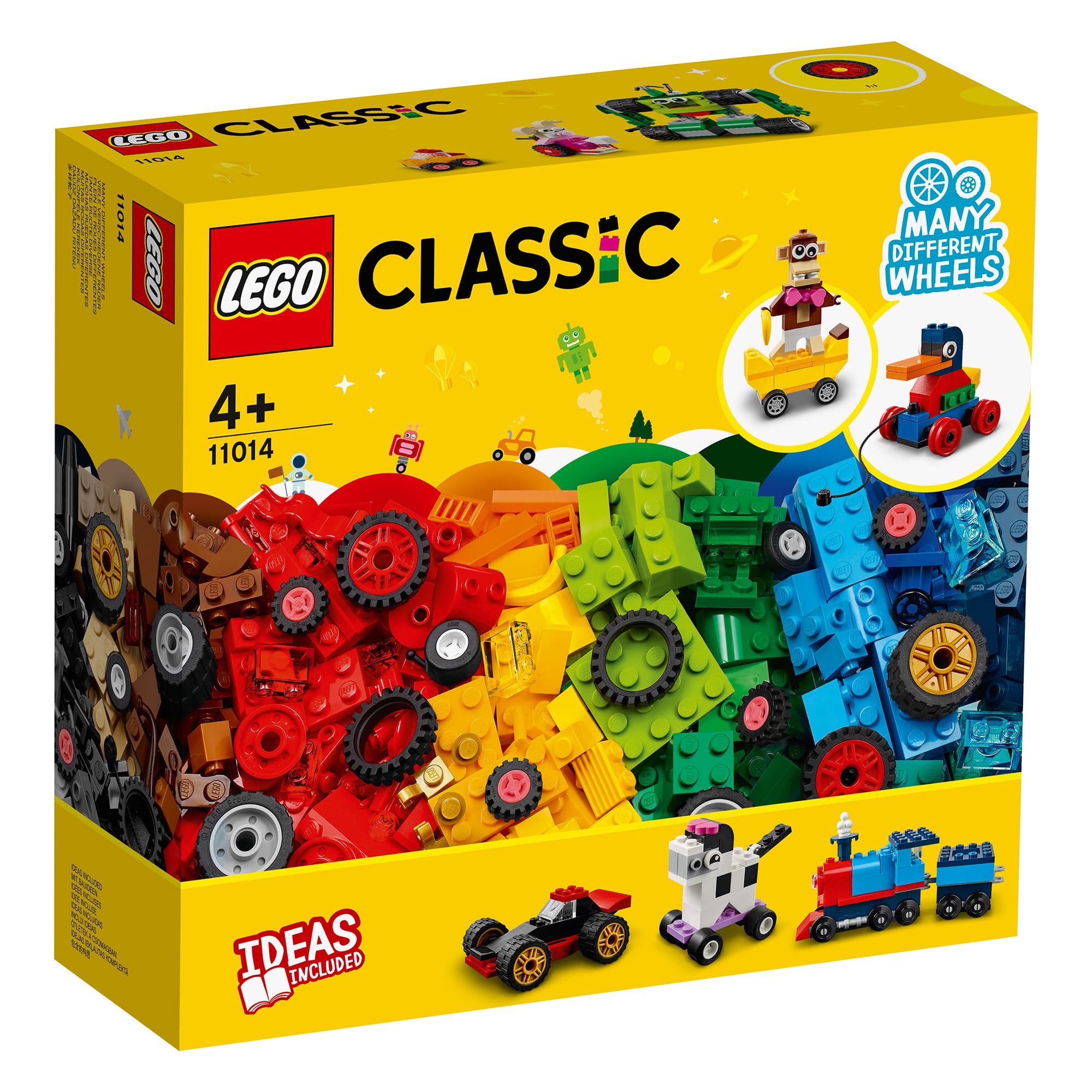 LEGO Classic 11014 - Bricks and Wheels