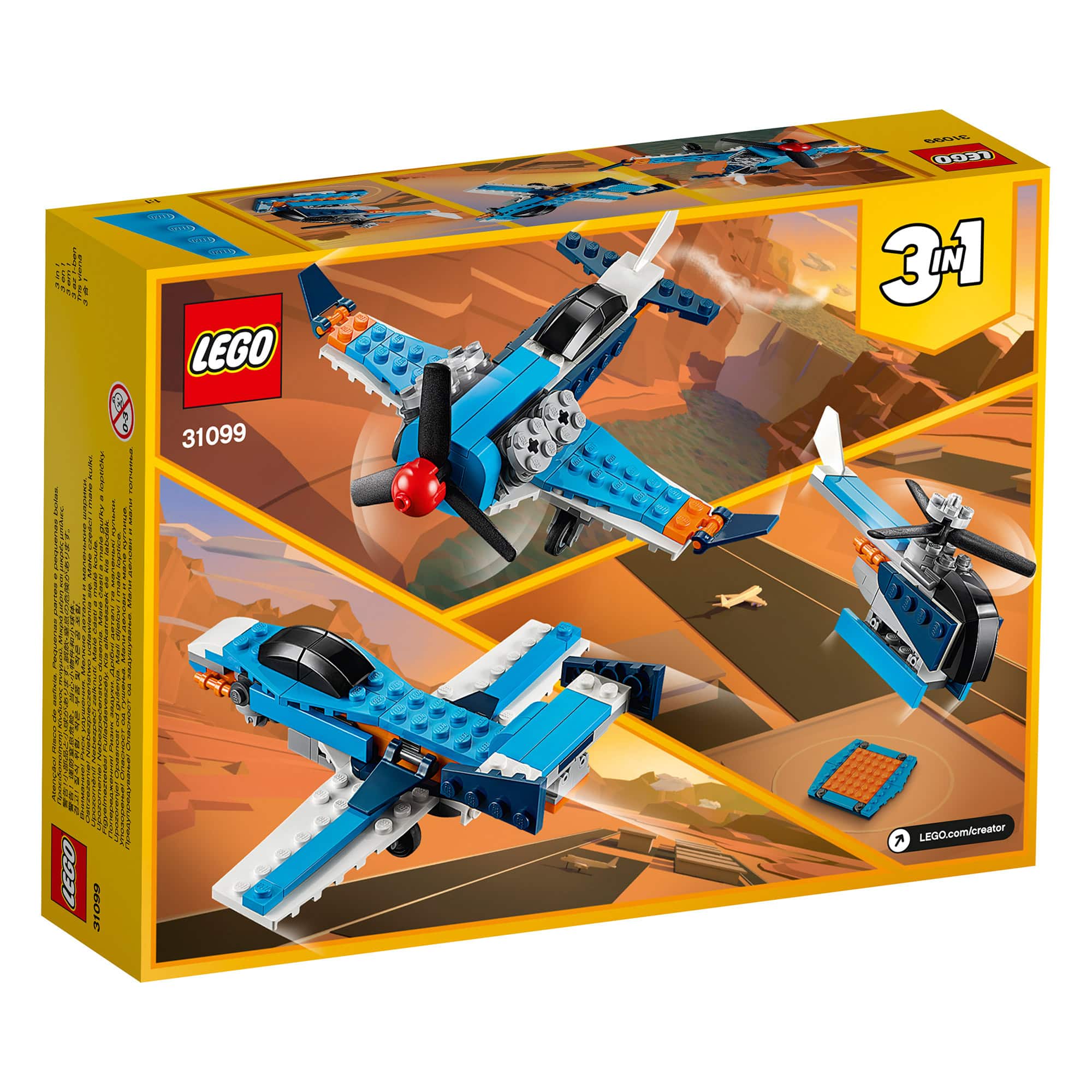 LEGO Creator 31099 - Propeller Plane