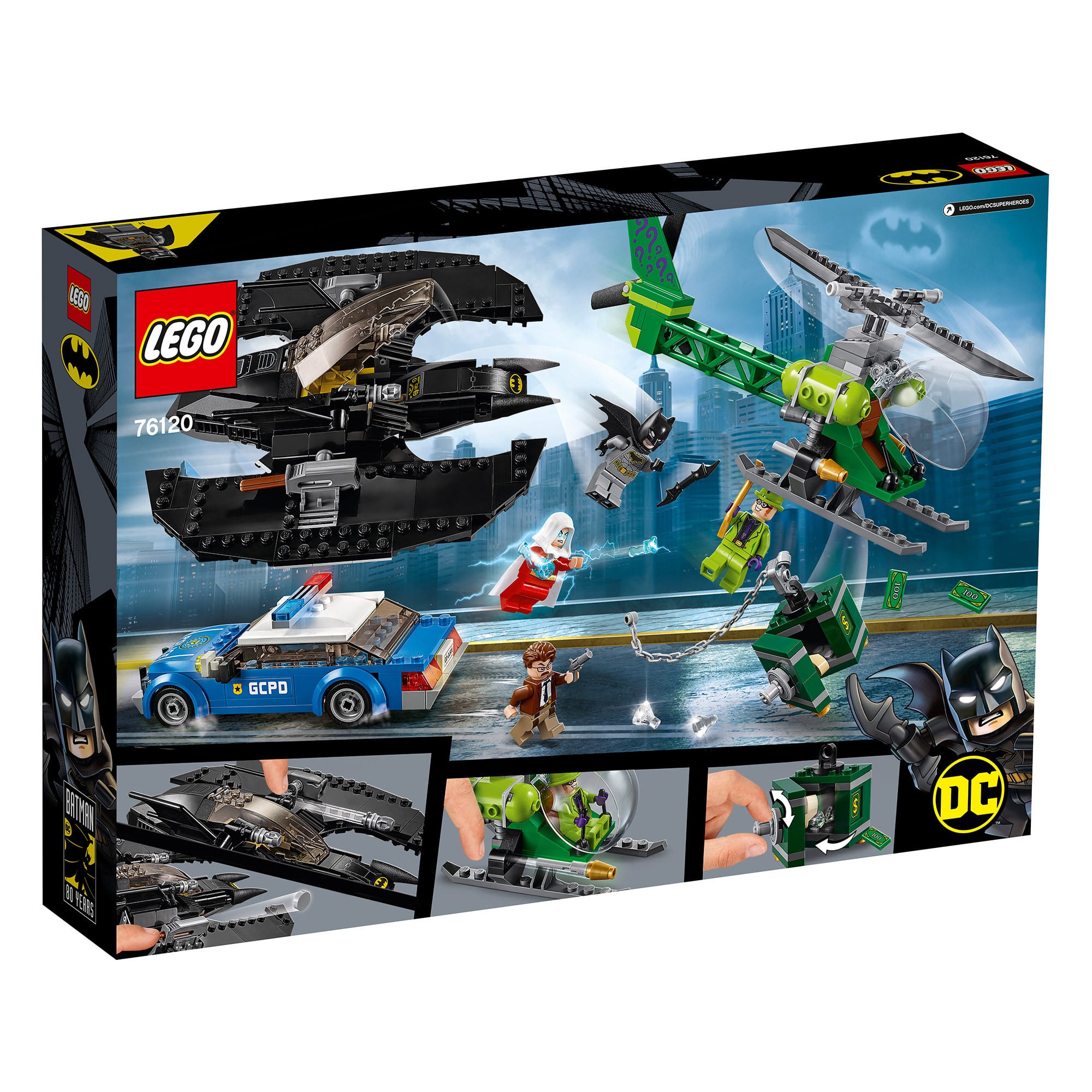 LEGO DC Batman - 76120 Batman Batwing And The Riddler Heist