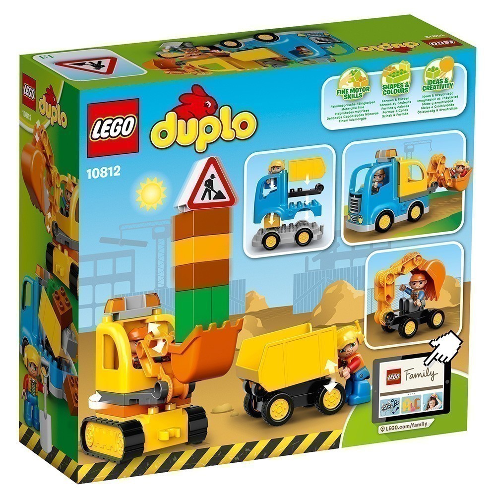 LEGO® DUPLO® 10812 - Truck & Tracked Excavator