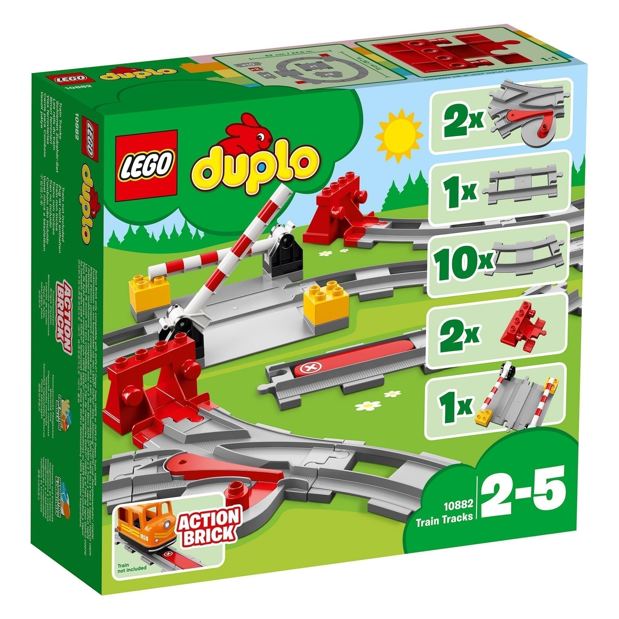 LEGO® DUPLO® 10882 - Train Tracks