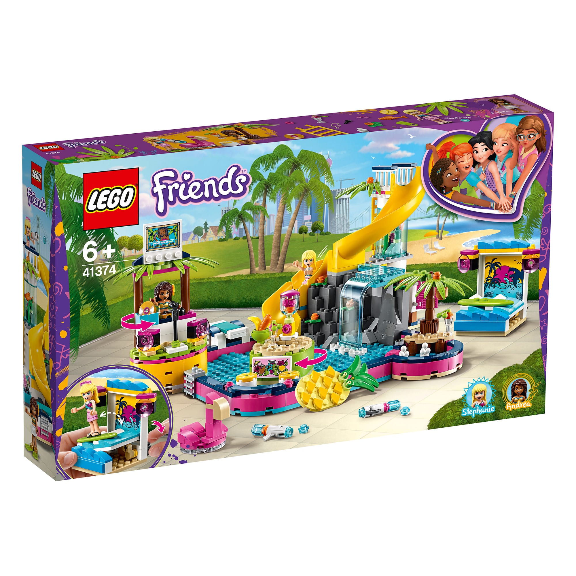 LEGO® Friends 41374 - Andrea's Pool Party