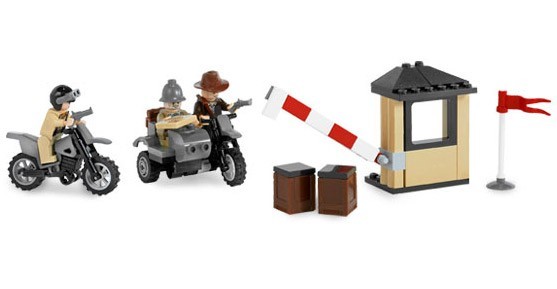 Lego Indiana Jones 7620 Indiana Jones Motorcycle Chase - Contents