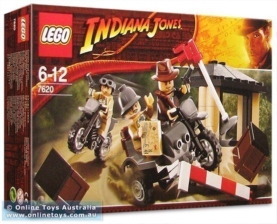 Lego Indiana Jones 7620 Indiana Jones Motorcycle Chase