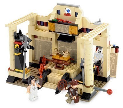 Lego Indiana Jones 7621 Indiana Jones and the Lost Tomb - Contents