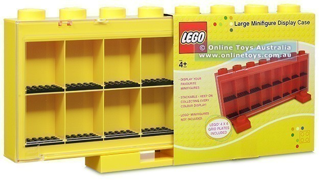 LEGO® - Large Minifigure Display Case - Yellow