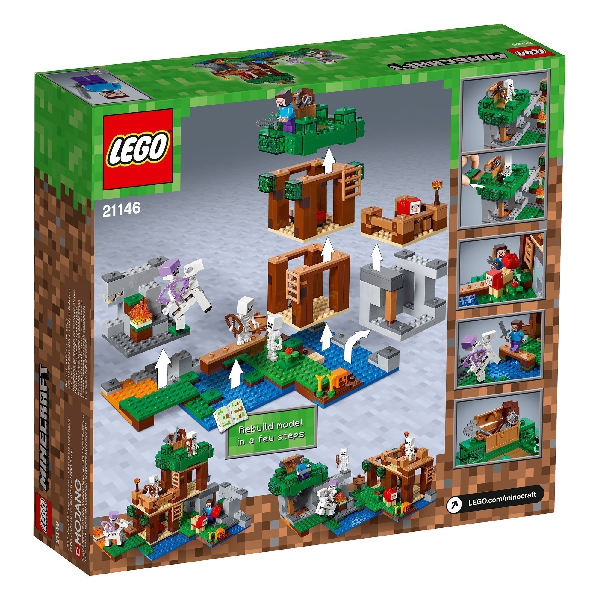 LEGO® - Minecraft™ - 21146 The Skeleton Attack
