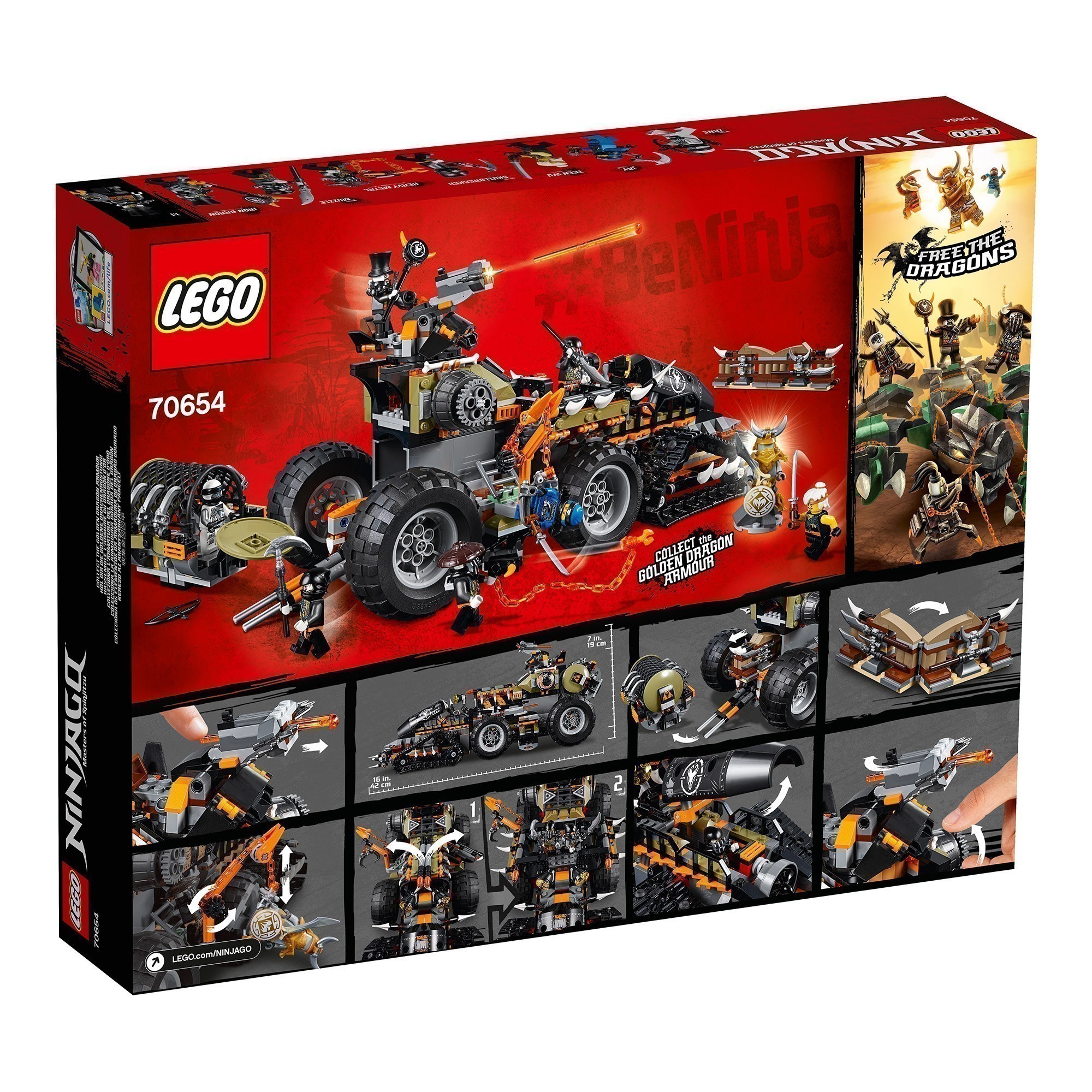 LEGO® Ninjago® 70654 - Dieselnaut