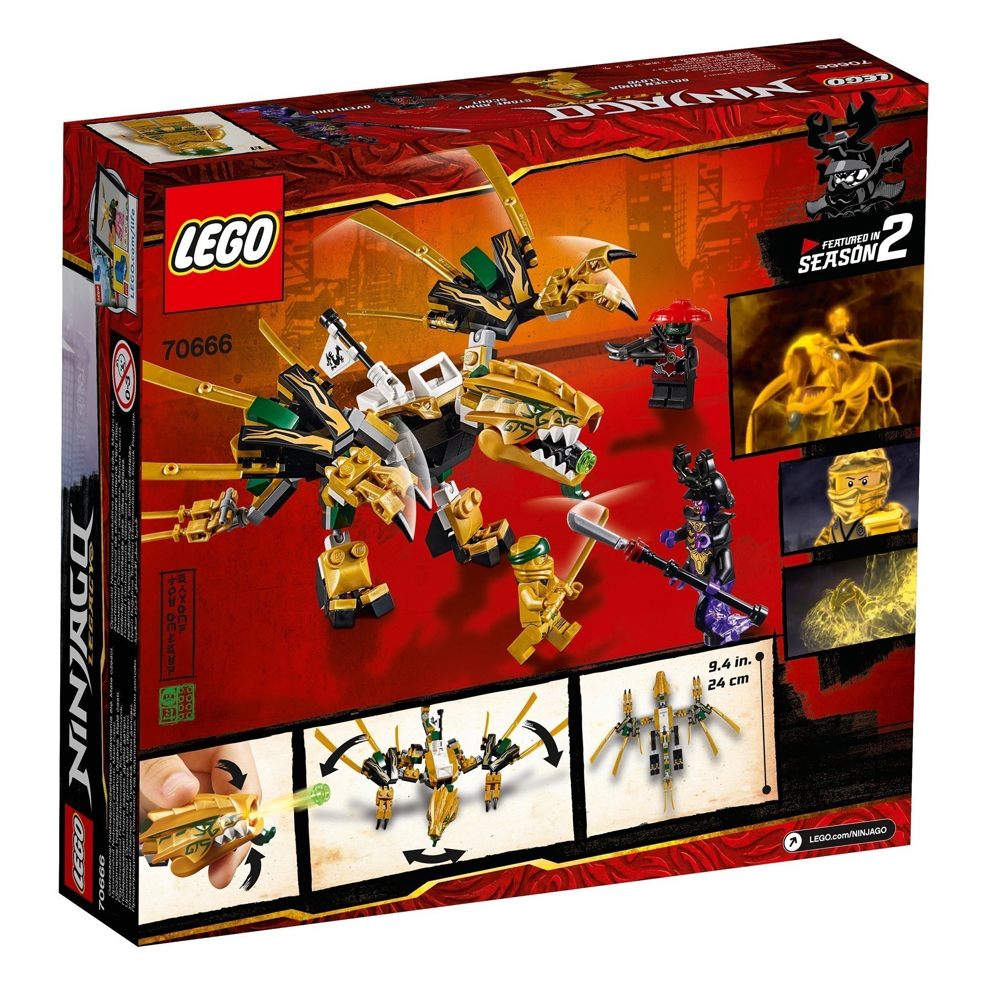 LEGO® Ninjago® 70666 - The Golden Dragon