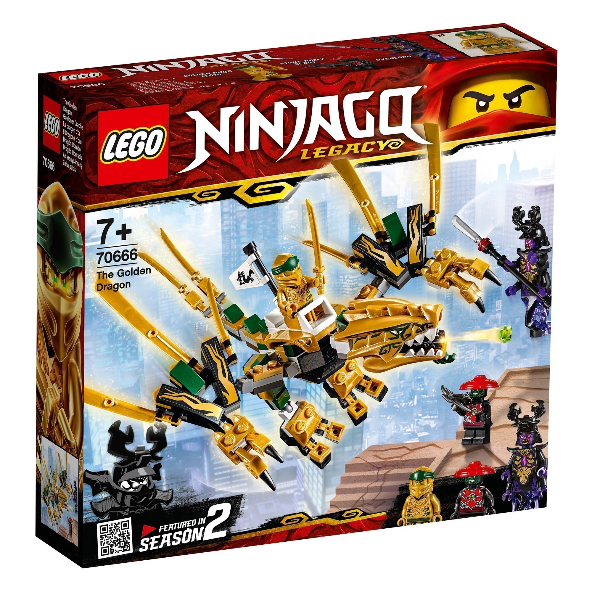 LEGO® Ninjago® 70666 - The Golden Dragon