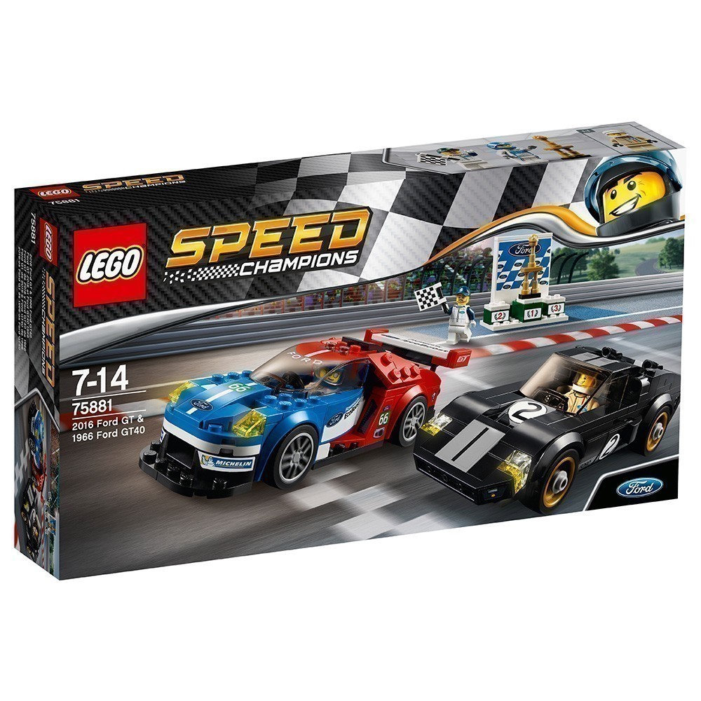 LEGO® - Speed Champions - 75881 2016 Ford GT & 1966 Ford GT40
