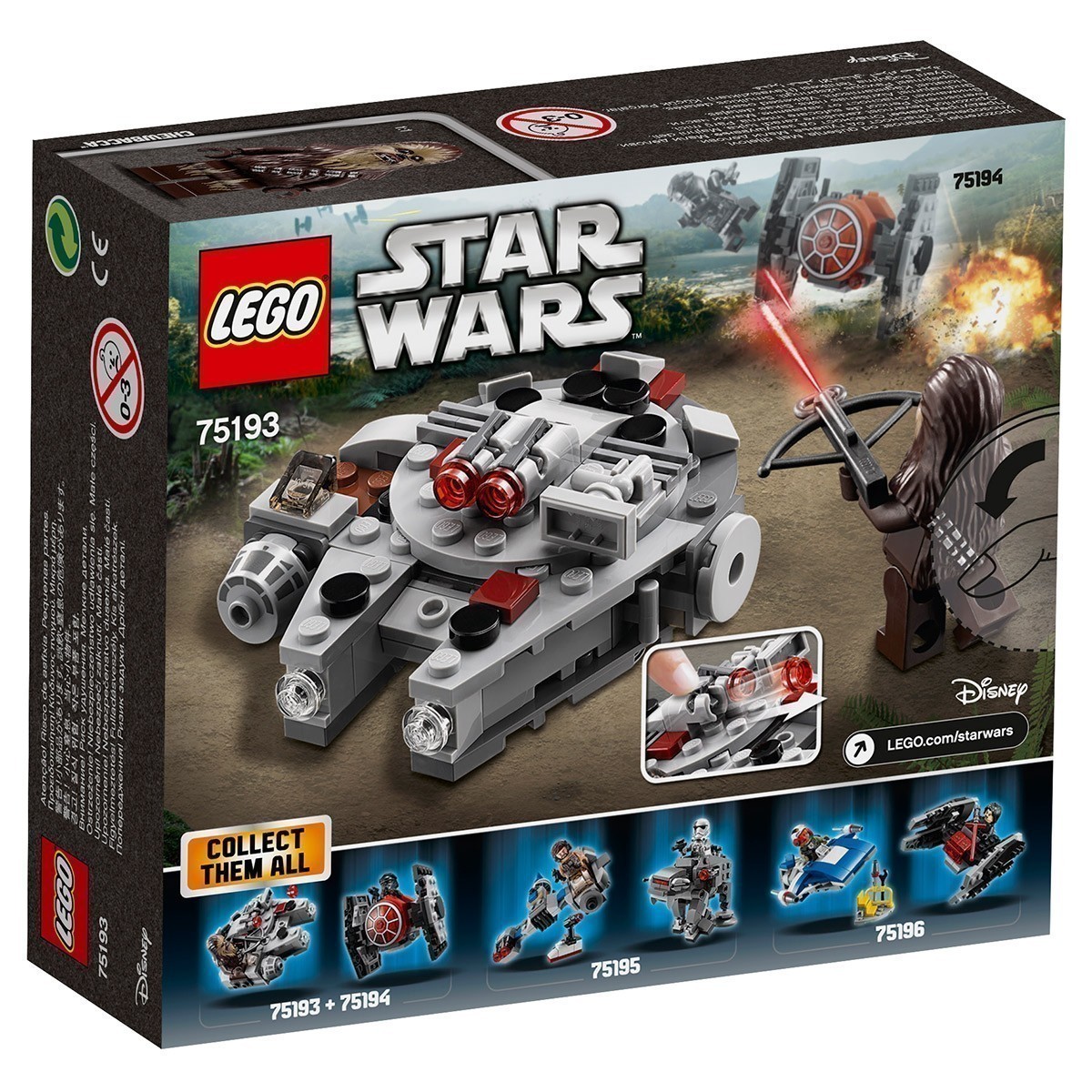 LEGO® - Star Wars™ - 75193 Millennium Falcon™ Microfighter