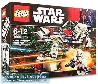 Lego - Star Wars - 7655 Clone Troopers Battle Pack