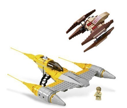 Lego - Star Wars - 7660 Naboo N-1 Starfighter and Vulture Droid - Contents