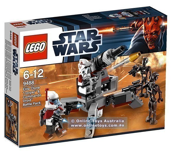LEGO® - Star Wars™ - 9488 Elite Clone Trooper™ and Commando Droid™ Battle Pack Hoth Wampa Cave