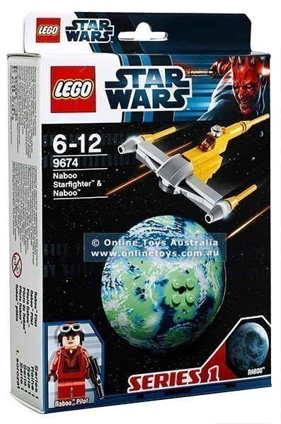 LEGO® - Star Wars™ - 9674 Naboo Starfighter™ and Naboo™
