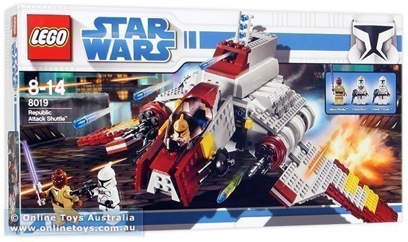 LEGO® - Star Wars™ - The Clone Wars - 8019 Republic Attack Shuttle
