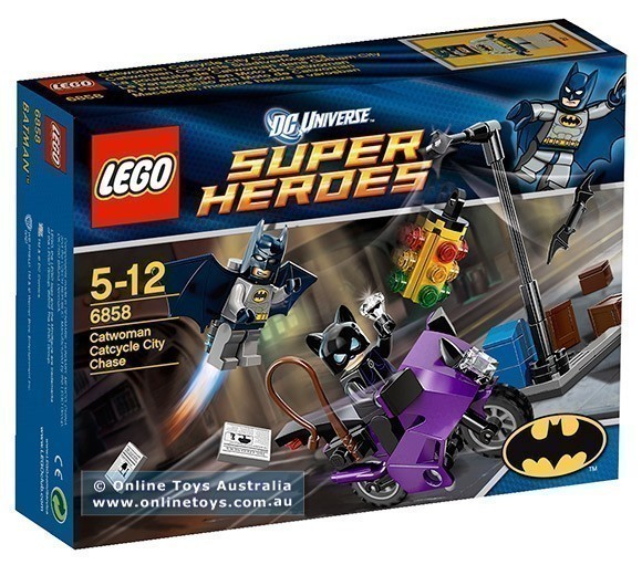 LEGO® - Super Heroes - 6858 CatWoman CatCycle City Chase