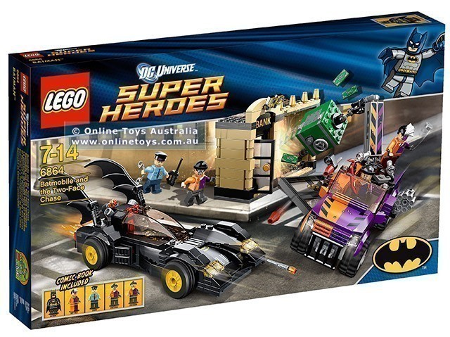 LEGO® - Super Heroes - 6864 Batmobile and the Two-Face Chase