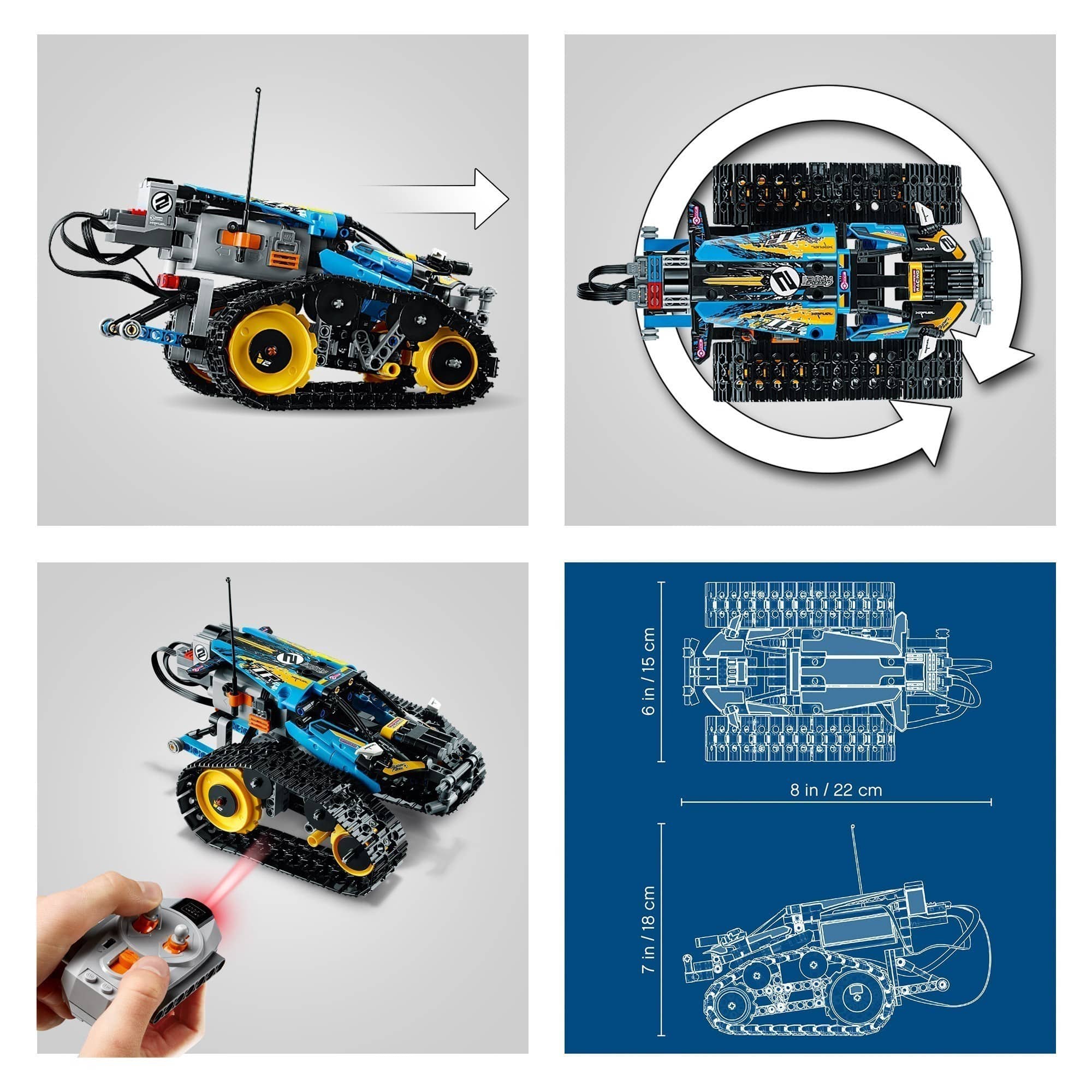 LEGO® Technic™ 42095 - Remote-Controlled Stunt Racer