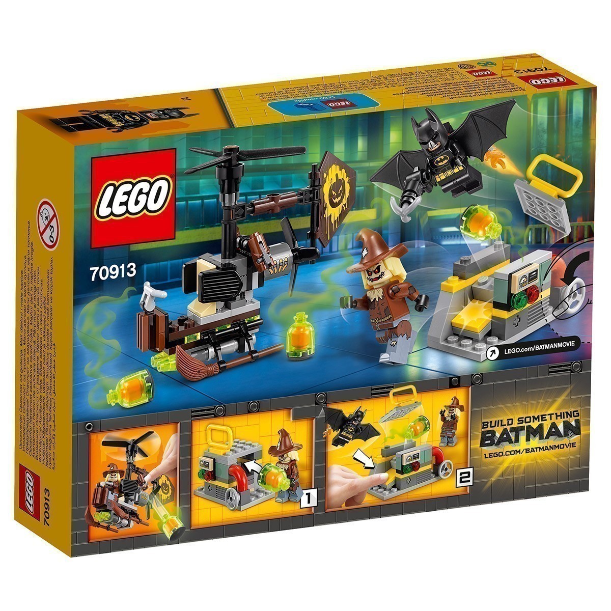 LEGO - The Batman Movie - 70913 Scarecrow Fearful Face-Off