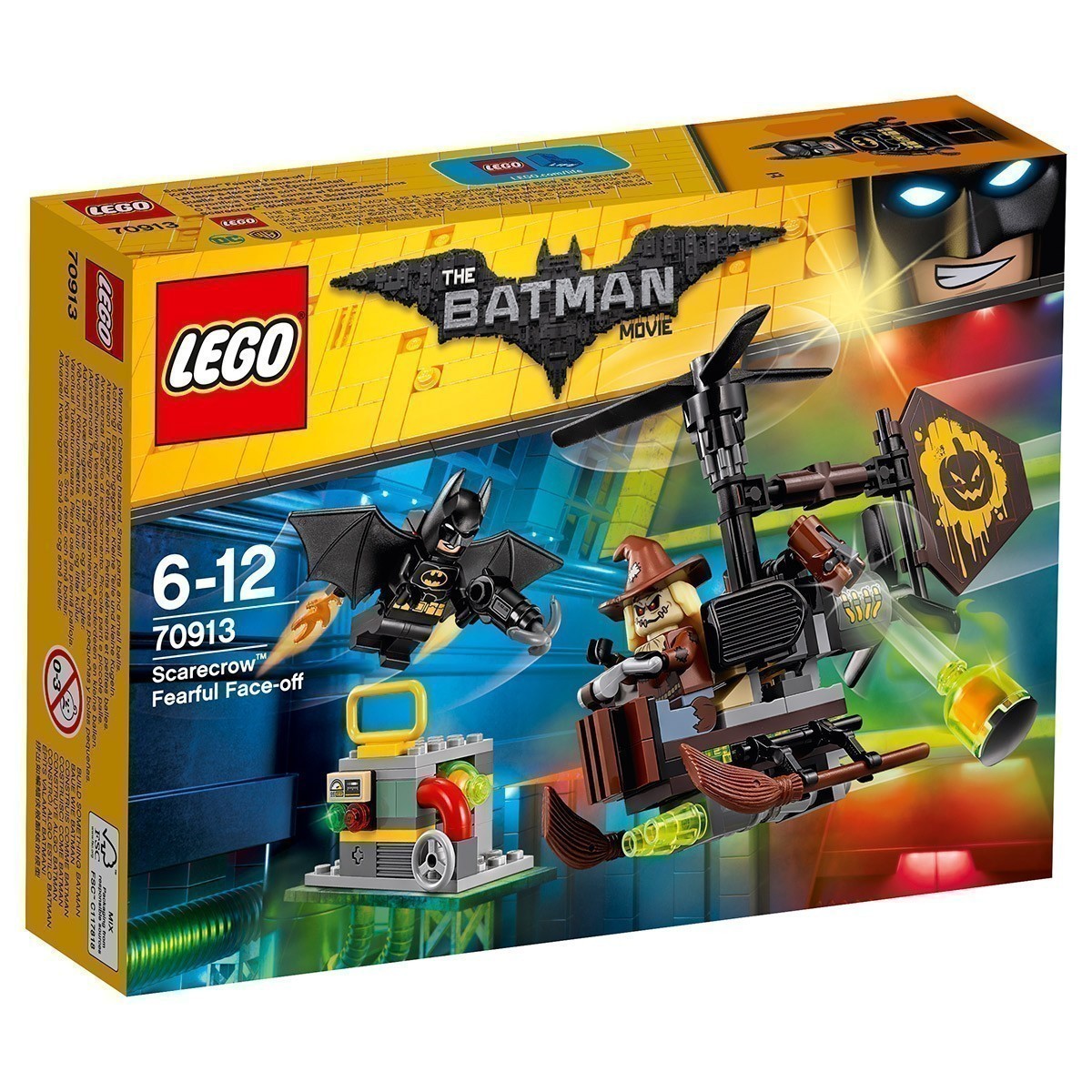 LEGO - The Batman Movie - 70913 Scarecrow Fearful Face-Off