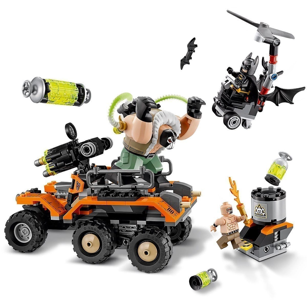 LEGO - The Batman Movie - 70914 Bane Toxic Truck Attack