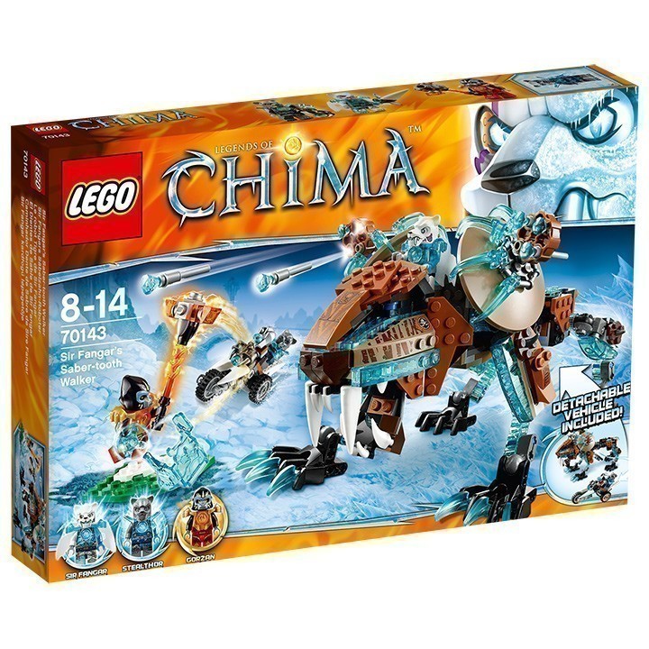 LEGO® - Chima™ - 70143 Sir Fangar's Saber-Tooth Walker