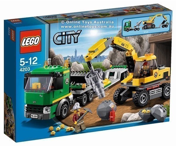 LEGO® City - 4203 Excavator Transport